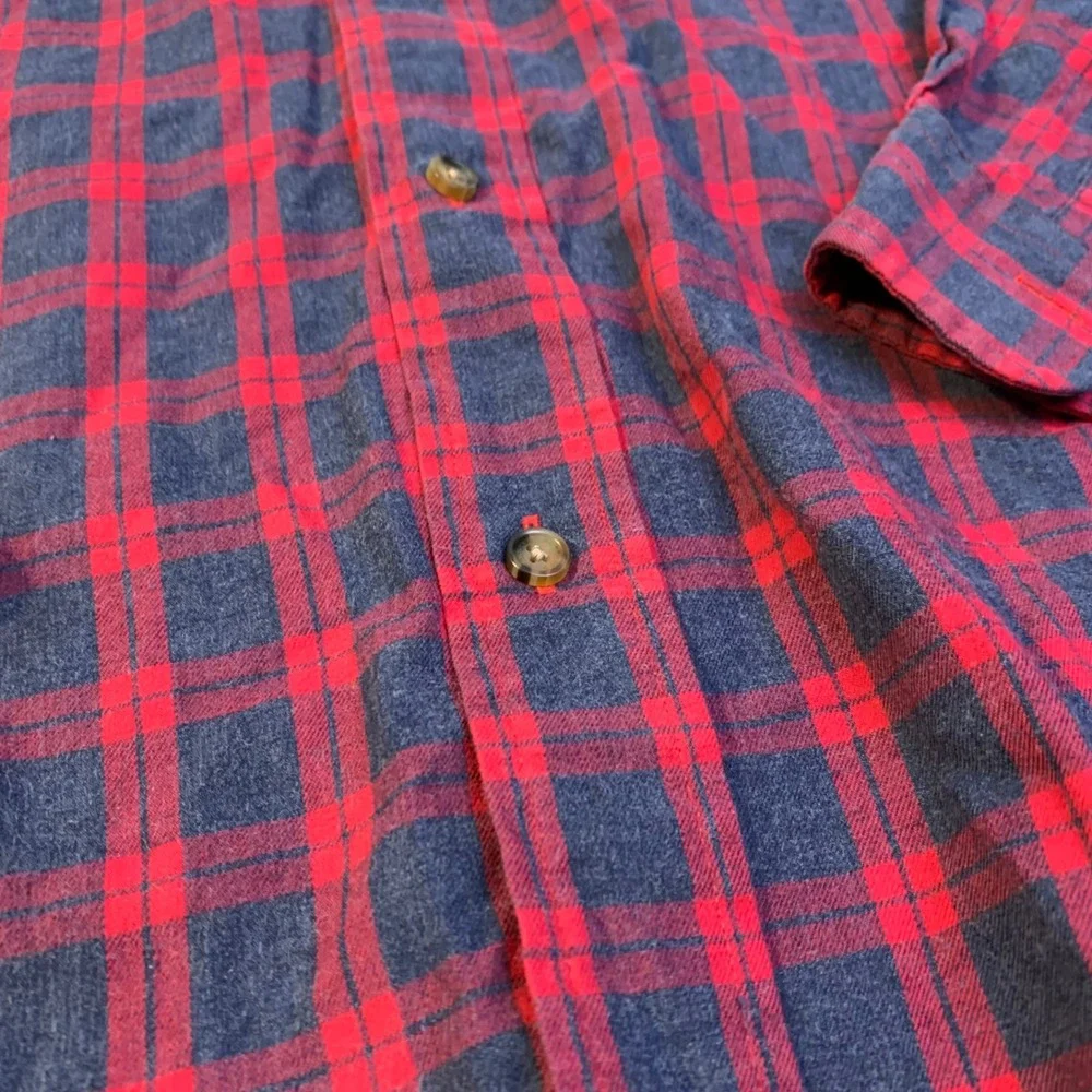 Brooks Brothers‎ Mens Madison Plaid Button Down Long Sleeve Shirt Large